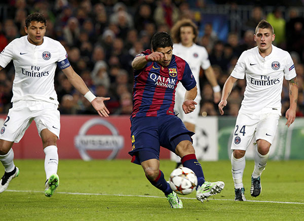 Neymar rocket helps Barca secure top spot - S