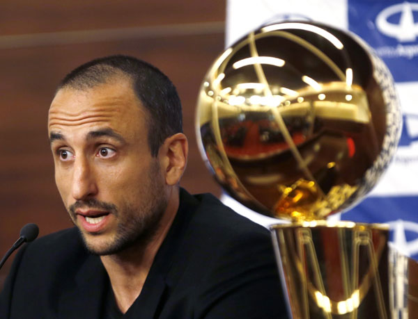 Argentina's Ginobili not ready to decide on retiring from NBA