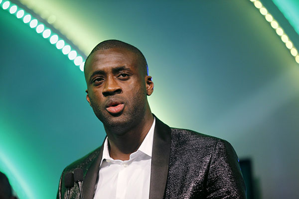 Yaya Toure wins African player of the year for 4th time