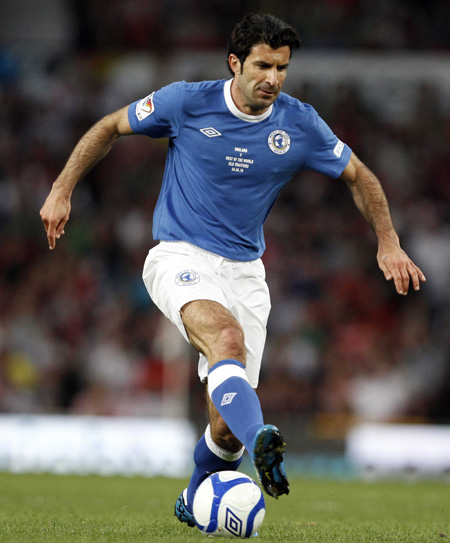 Luis Figo announces bid for FIFA presidency