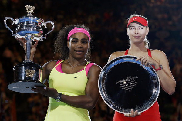 Williams beats Sharapova again, wins 19th Grand Slam title