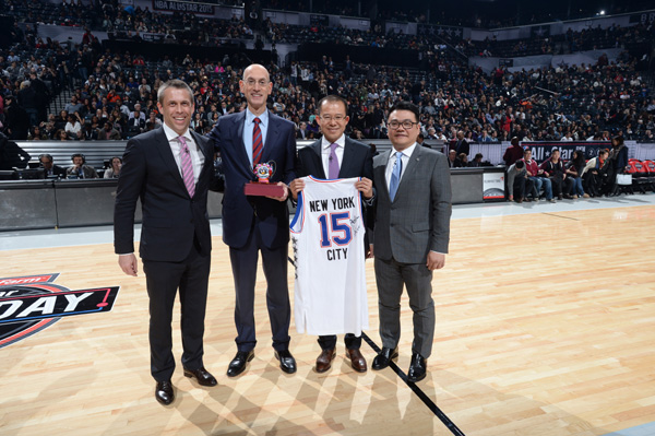 Tencent takes center court at NBA All-Star 2015