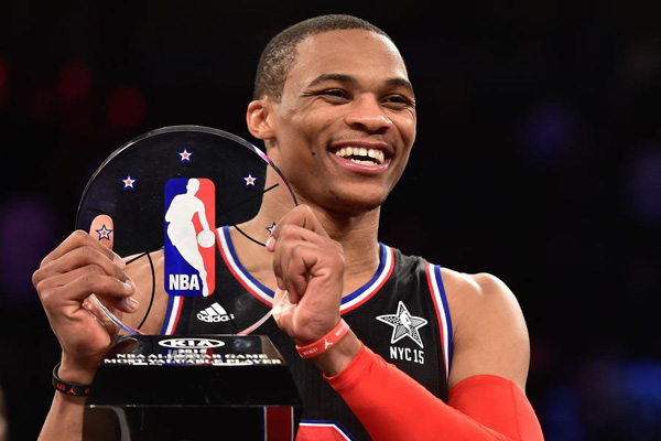 Westbrook has 41, West edges East in NBA All-Star Game