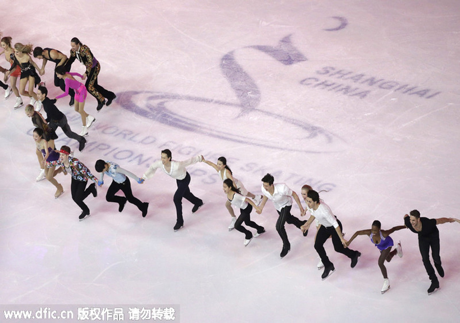 Moments of beauty and strength at ISU figure skating worlds