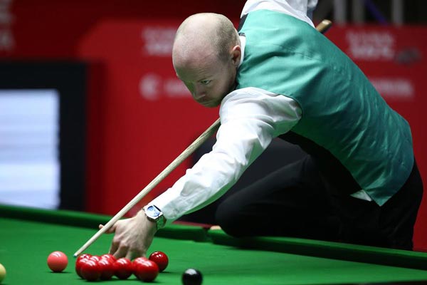 Wilson beats Ding to meet Serby in China Open final