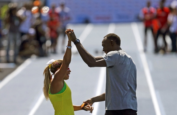 Bolt unhappy despite victory in Rio