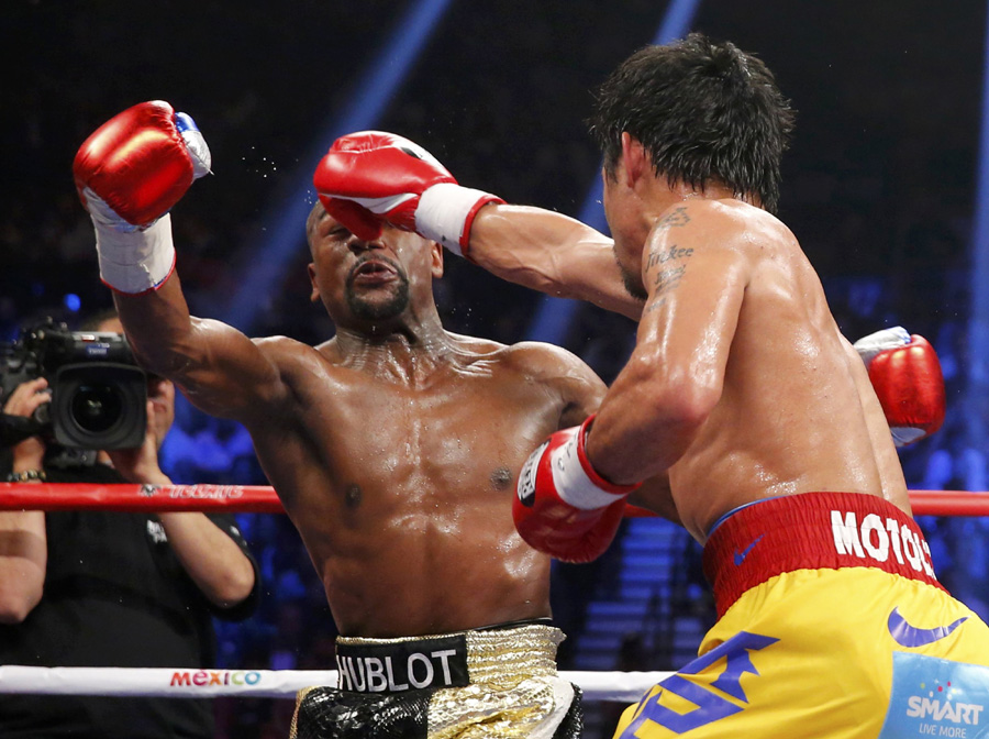 Mayweather beats Pacquiao by unanimous decision