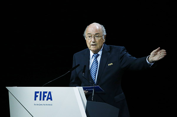 Blatter expected to win re-election despite socc