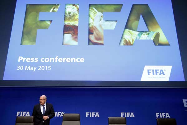 FIFA's Blatter comes out fighting despite scandal and divisions