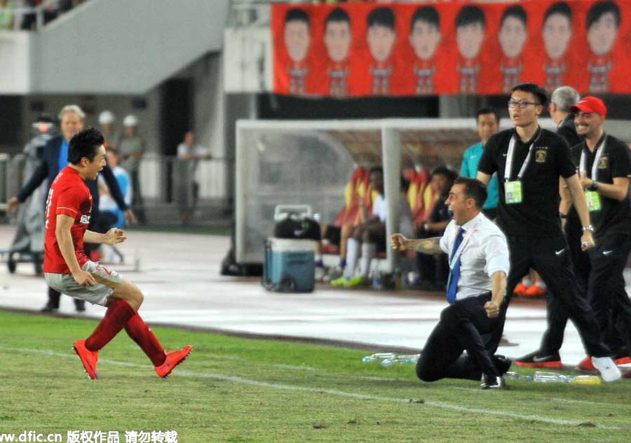 Cannavaro's Evergrande life in photos