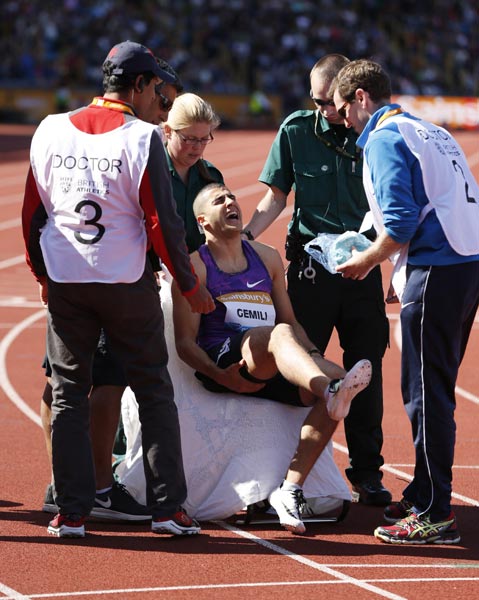 Britain's Gemili becomes 100th man to run under 10 seconds