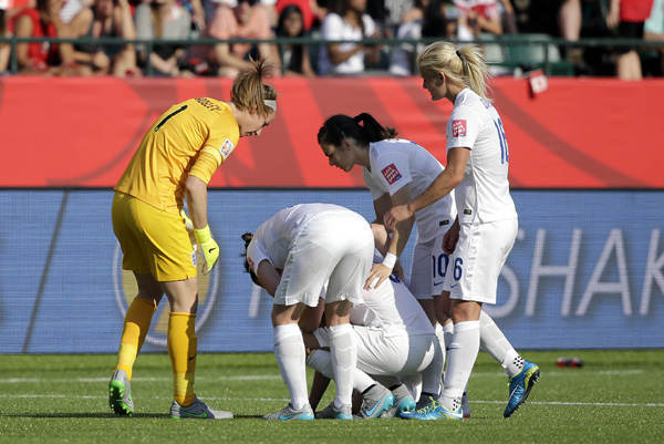 England's heartbreaking own goal gives Japan