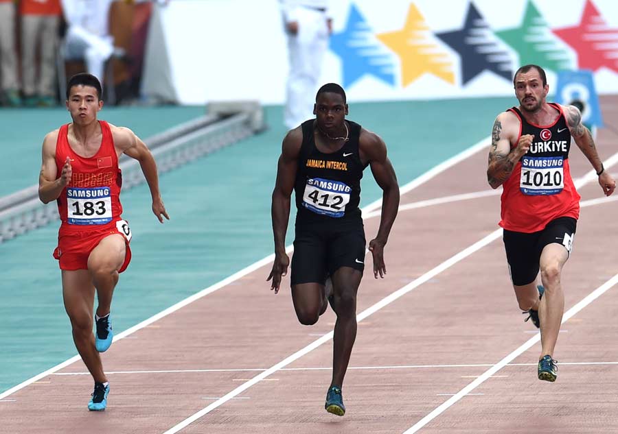 Chinese successes at Summer Universiade in Gwangju, South Korea