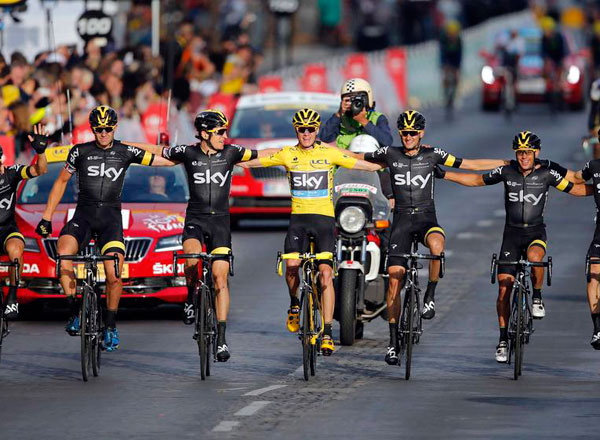 Chris Froome wins 2nd Tour de France