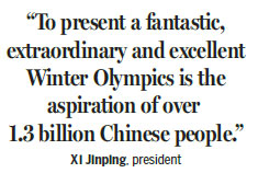 President Xi extends appreciation to IOC for trust and support