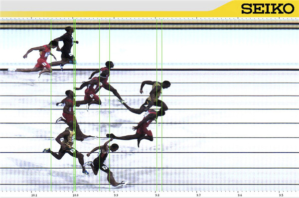 Bolt beats Gatlin to win 100m gold