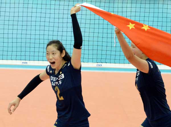 Lang Ping finally gets touch of first gold as head coach