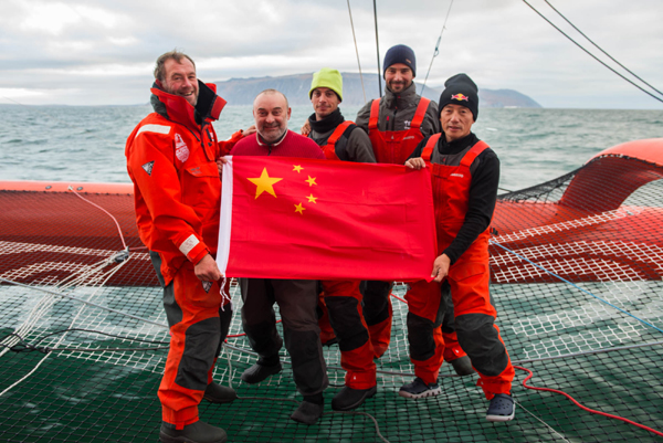 Chinese skipper sets new record with fastest Arctic voyage