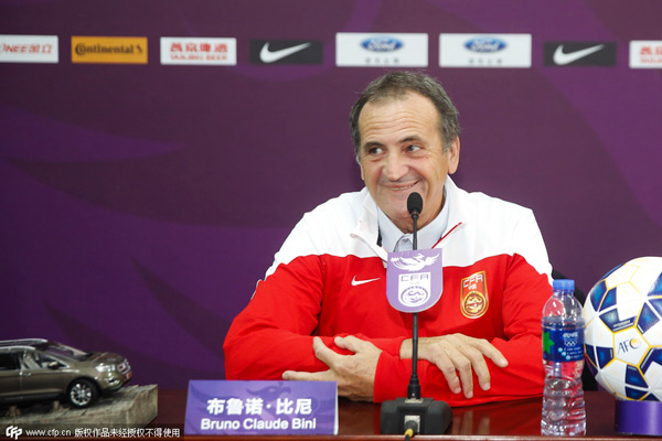 Chinese women's team's potential attracts me: new coach Bruno Bini