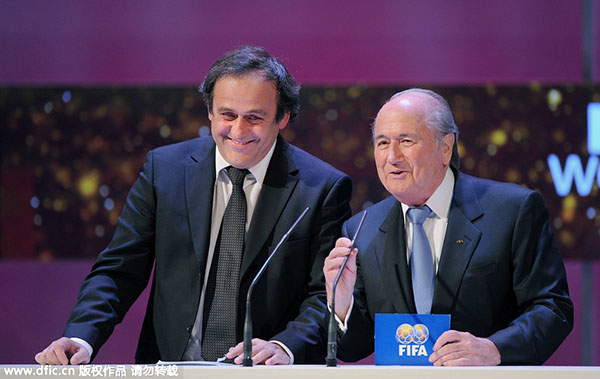 World soccer rocked by suspension of Blatter and Platini