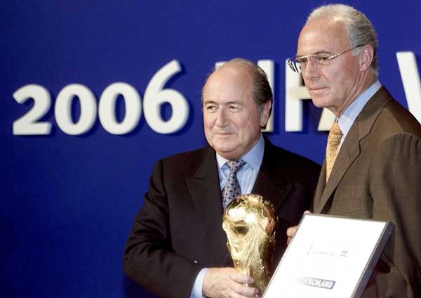 Beckenbauer rejects bribery allegations over 2006 World Cup