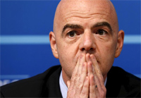 Eight run for FIFA presidency