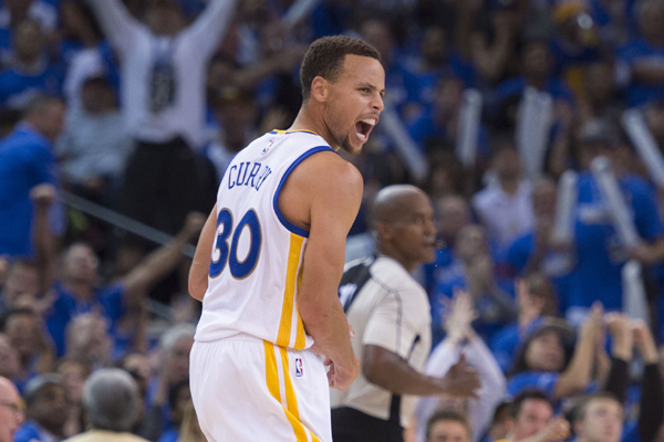 NBA MVP Curry scores 40 points, Warriors win