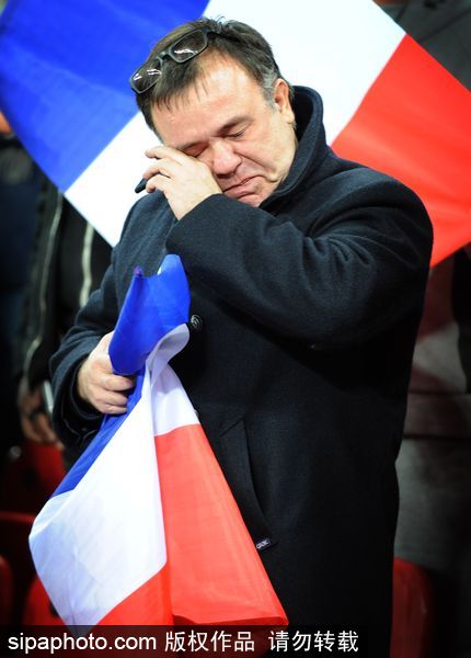 English soccer fans salute France by roaring out the 'Marseillaise'