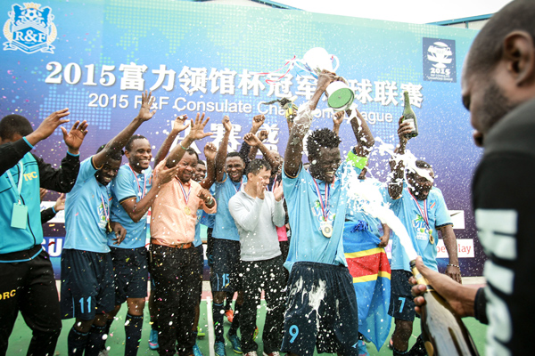 Congo wins inaugural consulates soccer league