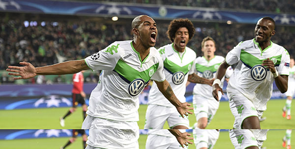 Table-topping Wolfsburg oust United in thriller