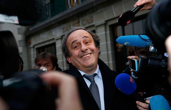 FIFA: Platini can not appeal to CAS directly