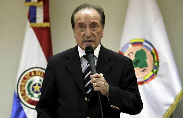 Fallen FIFA VP Figueredo jailed pending trial -