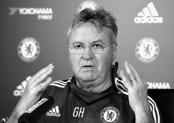 Hiddink challenges Blues 'to look into the mirror'