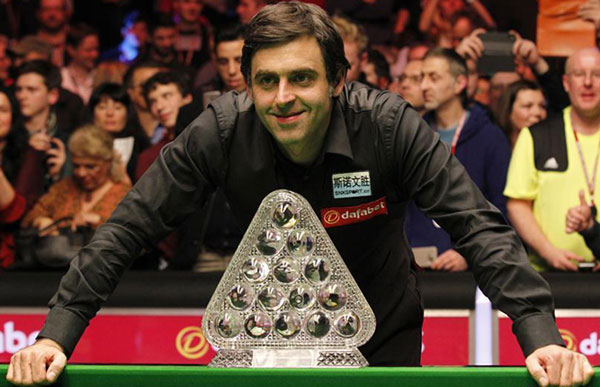 O'Sullivan crushes Hawkins to win sixth Masters title