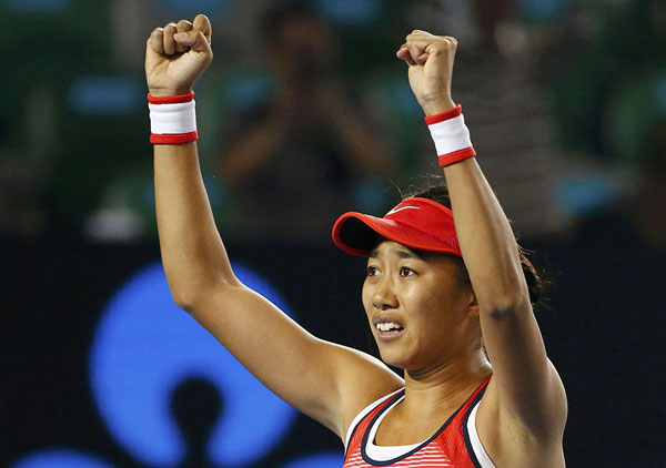 Zhang Shuai moves fans after qualifying for Australian Open quarterfinals