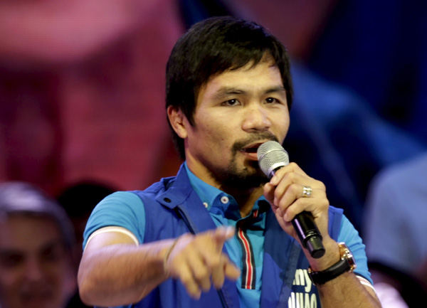 Nike drops boxer Manny Pacquiao after anti-gay comments