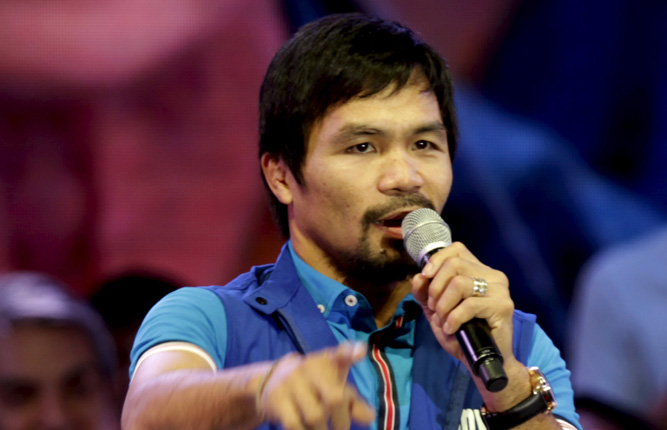 Nike drops boxer Manny Pacquiao after anti-ga