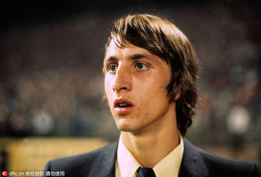 Johan Cruyff's career in pictures