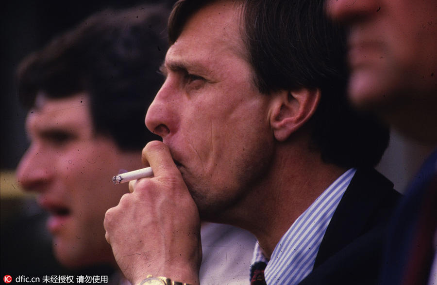 Johan Cruyff's career in pictures