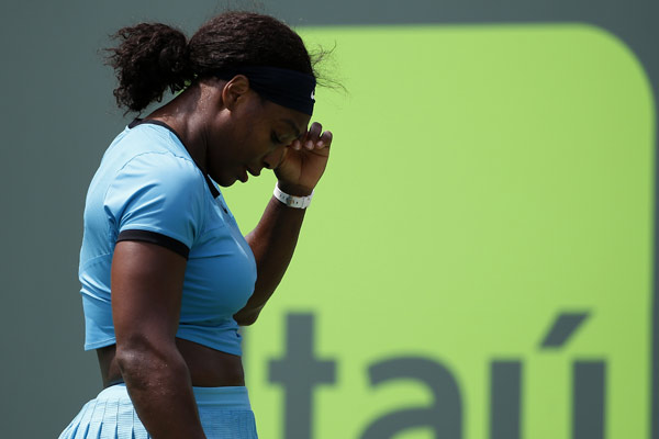 Williams, Murray eliminated at Miami Open