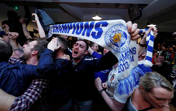 Amazing Leicester celebrate fairytale title success