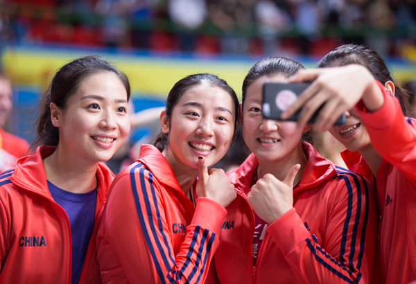 Chinese women's volleyball wins Montreux masters after six years