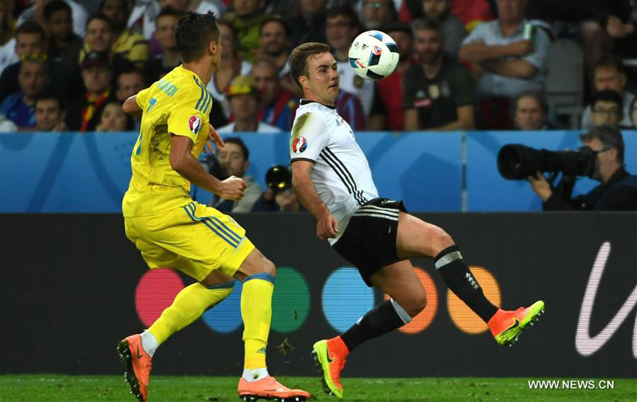 Germany beats Ukraine 2-0 at Euro 2016