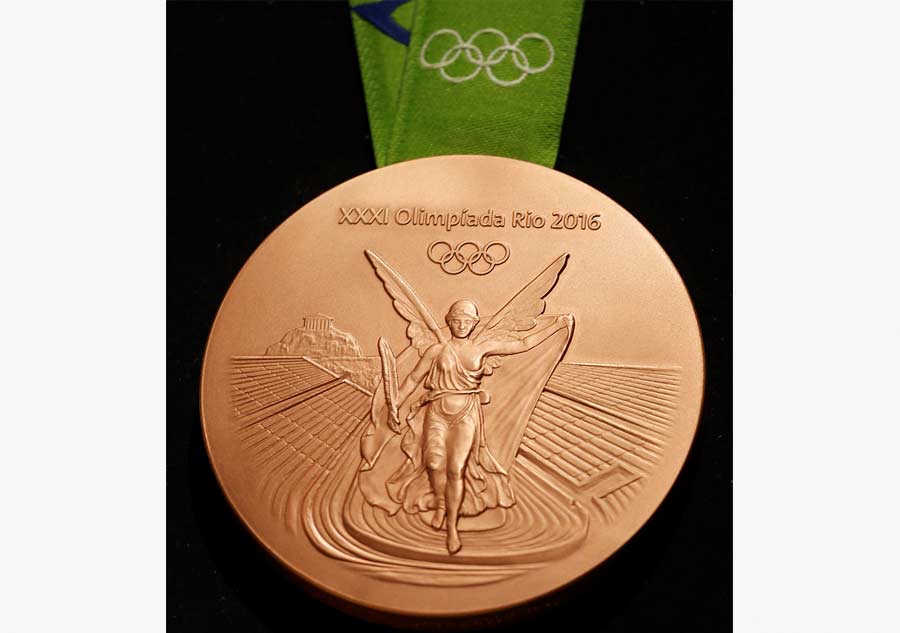 Rio Olympics unveils medals