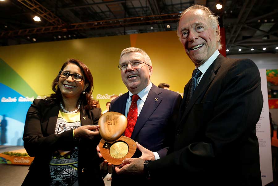 Rio Olympics unveils medals