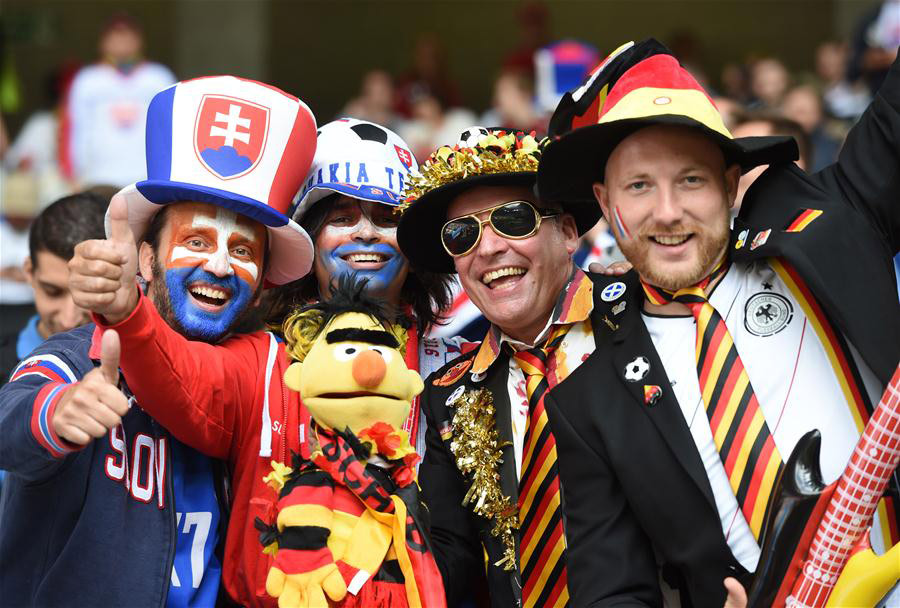 Germany beats Slovakia 3-0 during Euro 2016