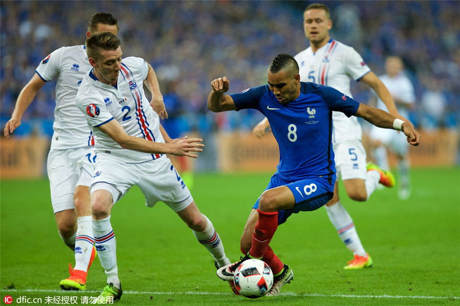 Iceland ends dream run after 2-5 crush to France
