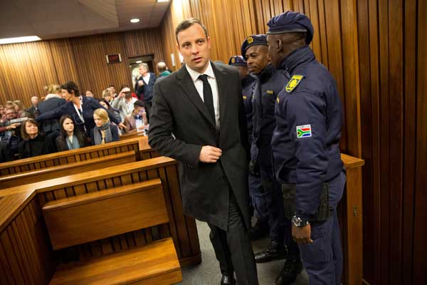 Pistorius jailed for 6 years for murder of girlfriend