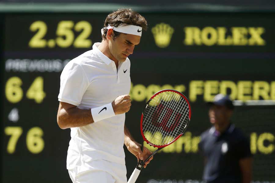 Wimbledon: Federer, Murray reach semi-finals