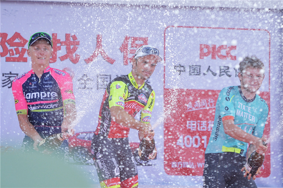 Tour of Qinghai Lake: Italian cyclist pedals to victory in stage 2
